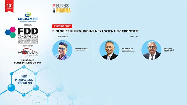 Fireside Chat: Biologics rising: India’s next scientific frontier
