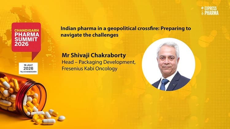 Mr Shivaji Chakraborty, Head – Packaging Development, Fresenius Kabi Oncology