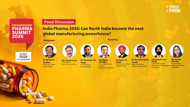 Panel Discussion: India Pharma 2030 Can North India become the next global manufacturing powerhouse