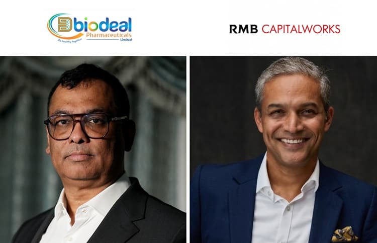 Biodeal Pharma raises ₹385 cr growth investment from RMB Capitalworks