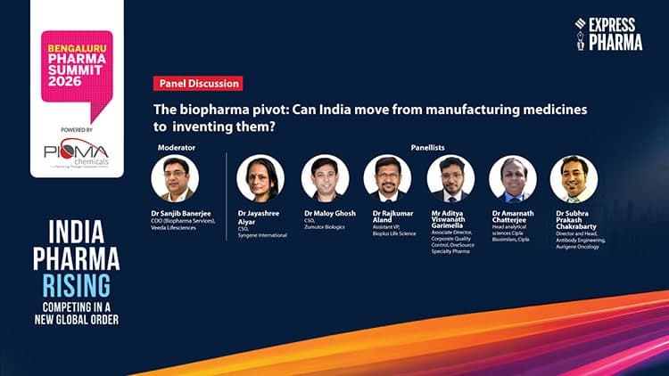 Panel Discussion: The biopharma pivot: Can India move from manufacturing medicines to inventing them?