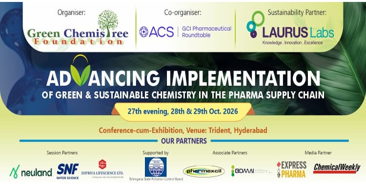 GCF organises three day conference on āAdvancing green & sustainable chemistry in the pharma supply chainā